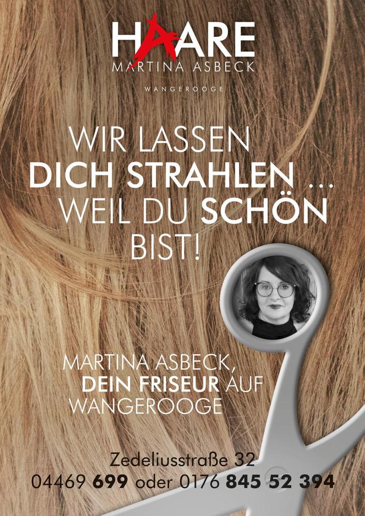 Haare Martina Asbeck in Wangerooge